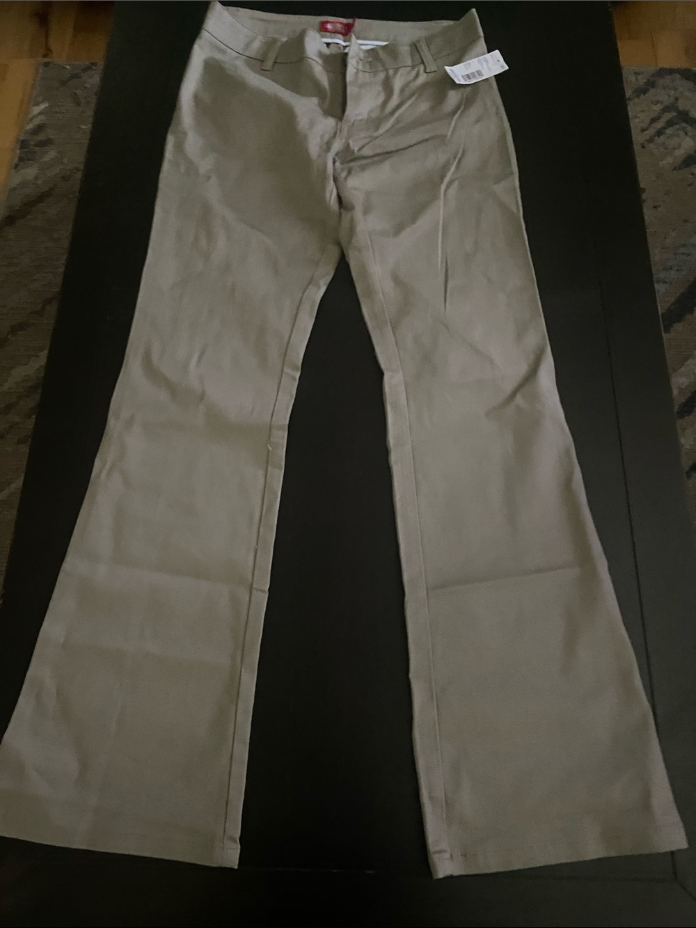 Dickies Junior Tan Flared Chinos